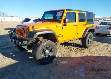 2012 Jeep Wrangler Unlimited Sport z USA, uszkodzony, nr VIN 1C4BJWDG0CL172032